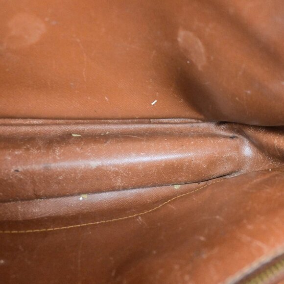 LOUIS VUITTON Senlis Shoulder Bag Monogram Leather Brown France M51222 67YH028 - Picture 6 of 16